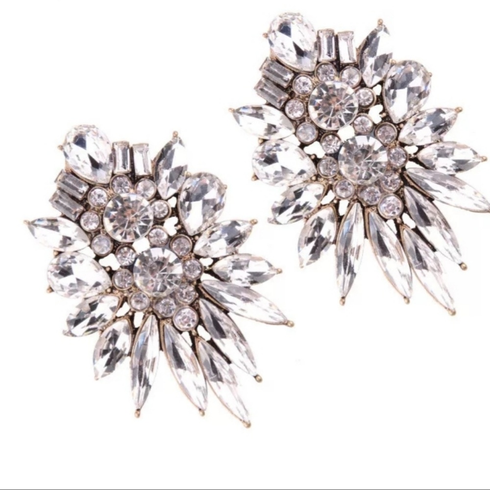 Vintage bling earrings